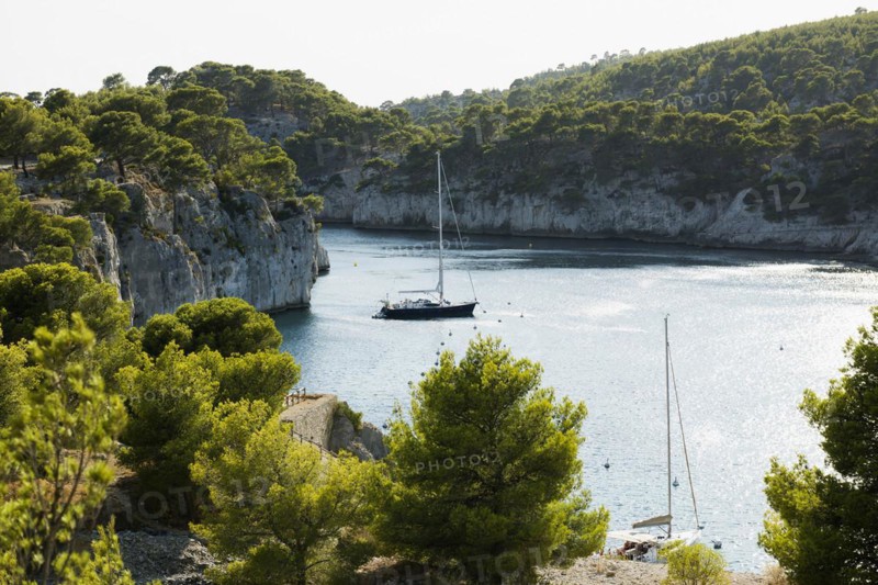Calanque de Port Miou, Parc National des Calanques, Cassis, Bouches-du-Rhone, Provence-Alpes-Côte d'Azur, South of France, France, Europe