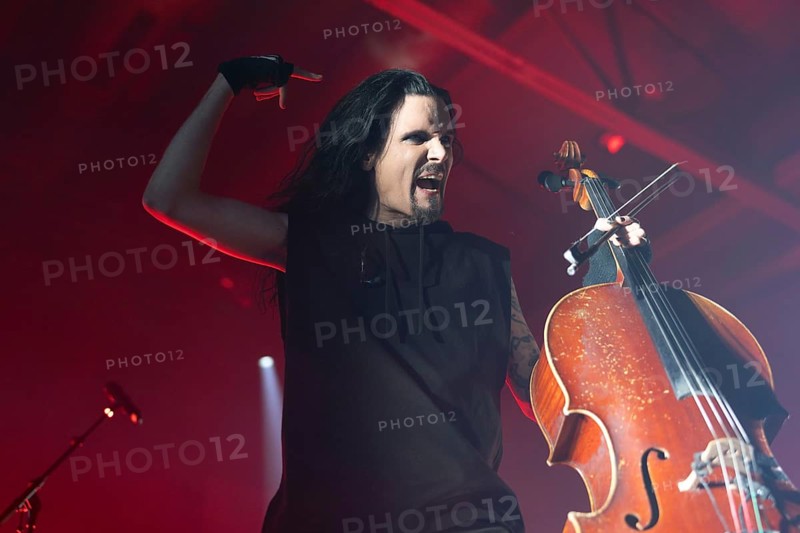 Perttu Kivilaakso from Apocalyptica live on Plays Metallica Vol.2 Tour 2024 at the Columbiahalle in Berlin on 13 October 2024