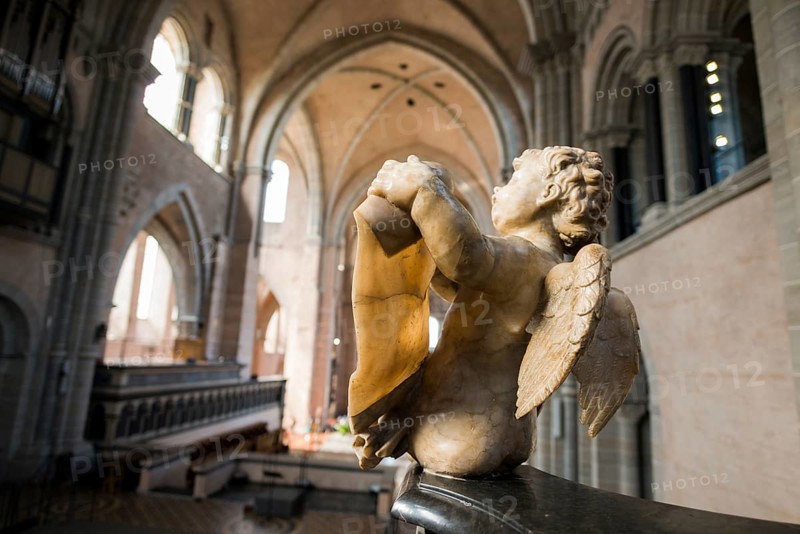 Interior view, Trier Cathedral, UNESCO World Heritage Site, Trier, Rhineland-Palatinate, Germany, Europe