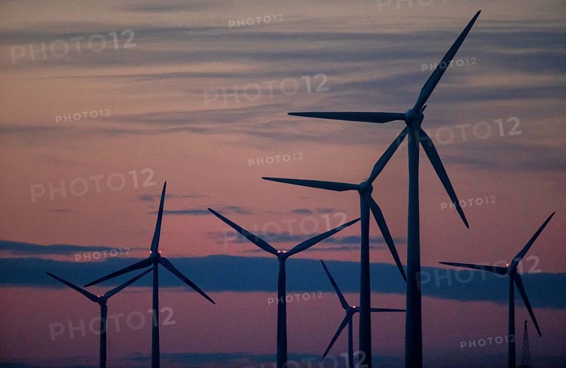 Wind farm, Nauen, 04.12.2020
