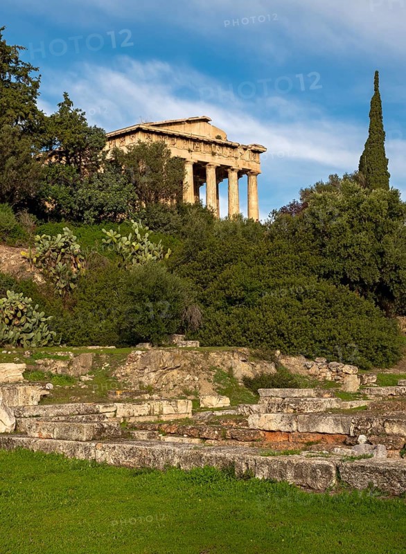 Temple of Hephaestus, Ancient Agora of Athens, Greece, Europe