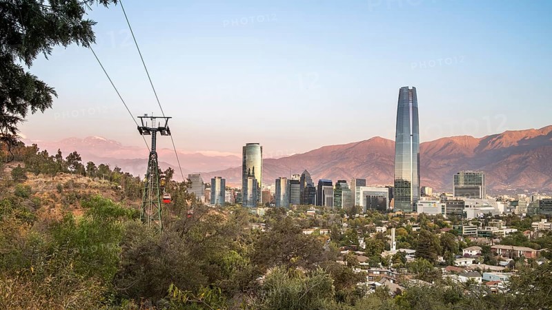 Sky Costanera, Santiago de Chile, Chile, South America
