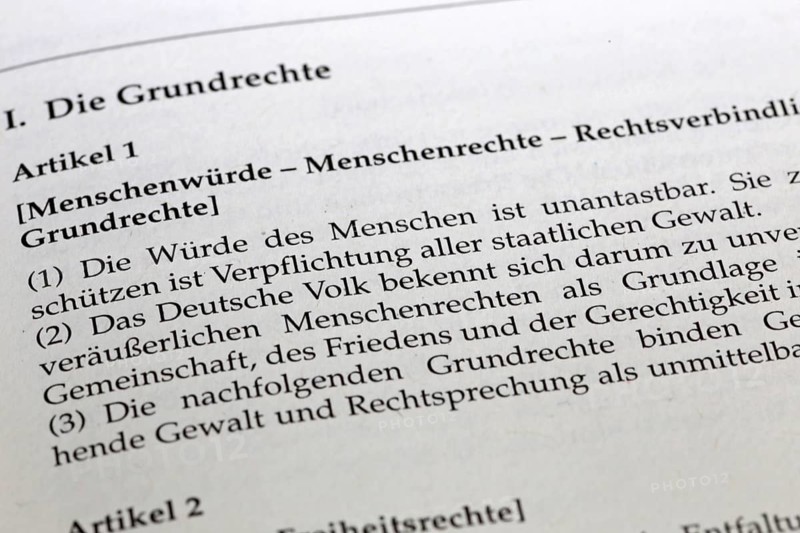 German Basic Law Article 1, Human Dignity