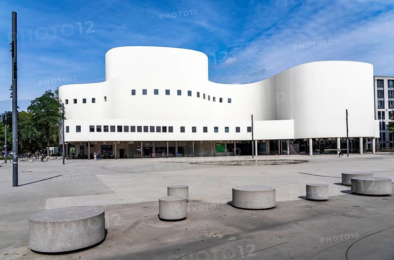 Düsseldorfer Schauspielhaus, at Gustaf-Gründgens-Platz, D'haus, theatre, Düsseldorf, North Rhine-Westphalia, Germany, Europe