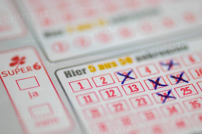 Game ticket, gambling, betting slip, betting slip, Toto, Lotto, EURO JACKPOT, 5 out of 50, SUPER 6