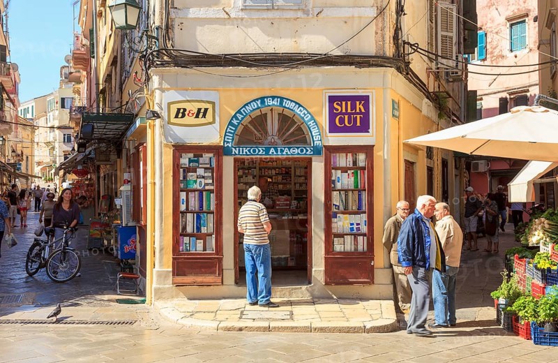 Old Town of Corfu, Ionian Islands, Greece, Europe