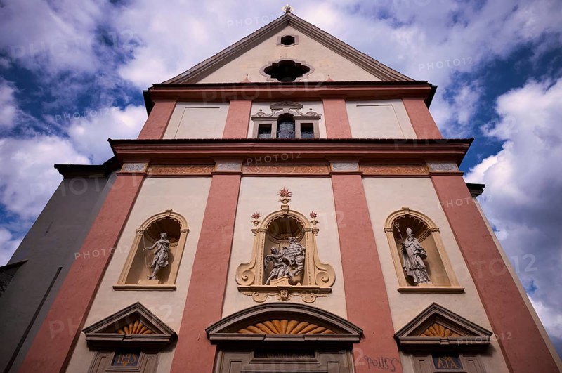 Pilgrimage church Parish Church of Our Lady of Sorrows, Riffian, Rifiano, South Tyrol, Autonomous Province of Bolzano, Italy, Europe