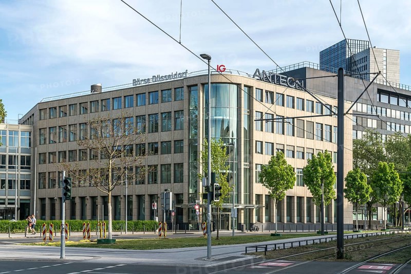 Düsseldorf Stock Exchange, City of Düsseldorf, North Rhine-Westphalia, Germany, Europe