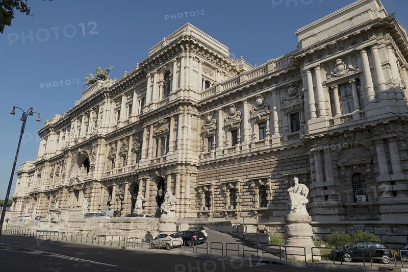 Palazzo di Giustizia, Palace of Justice, Prati district on the banks of the Tiber, Rome, Italy, Europe
