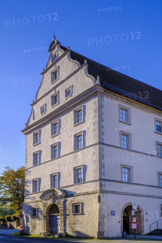 Rhön Museum, Prince-Bishop Würzburg's official residence from 1628, Fladungen, Rhön, Bavarian Rhön, Rhön, Lower Franconia, Bavaria, Germany, Europe