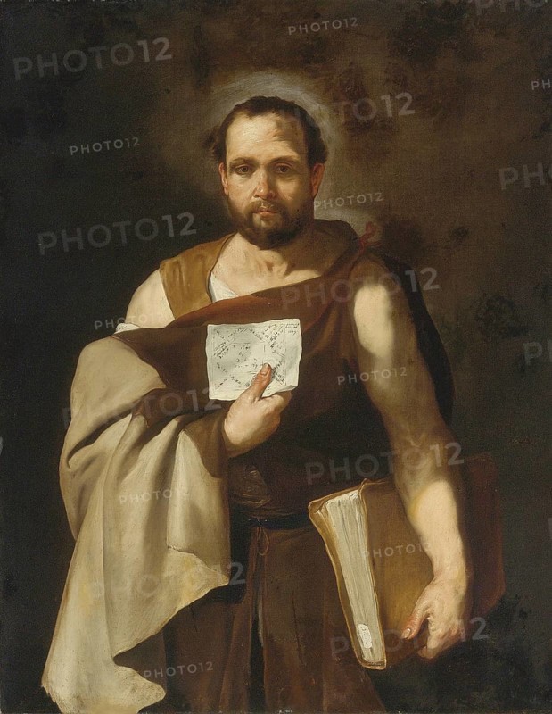 An Astrologer, painting made by Luca Giordano (Italian, 1634-1705), historically, digitally restored reproduction of a 17th-century original, exact date unknown, An Astrologer, painting made by Luca Giordano (Italian, Historically, digitally restored reproduction of a 17th-century original, exact date unknown