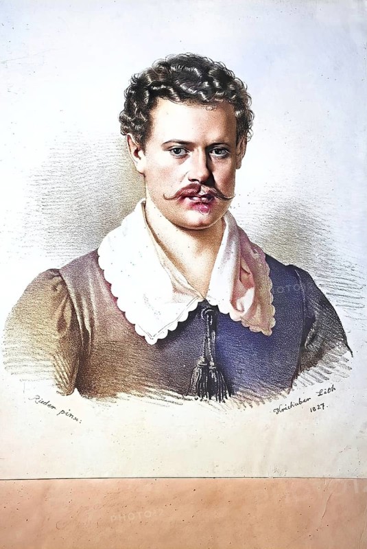 Wilhelm Kunst, real name Wilhelm Kunze, (born 1 February 1799 in Hamburg, died 17 November 1859 in Vienna) was a German actor, Historical, digitally restored reproduction from a 19th century original, Record date not stated
