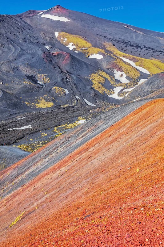 Volcanic landscape, Valle del Bove, Etna, Sicily, Italy, Europe