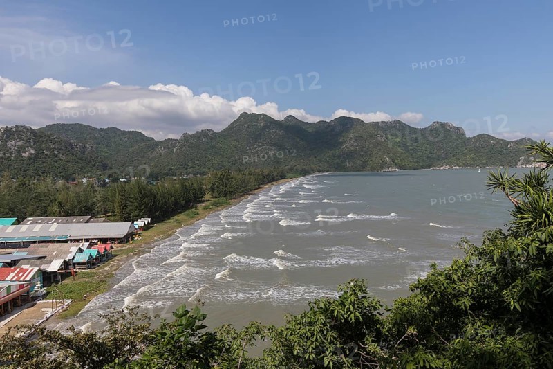Bang Pu Beach, near Phraya Nakhon Cave, Hua Hin, Prachuap Khiri Khan Province, Thailand, Asia