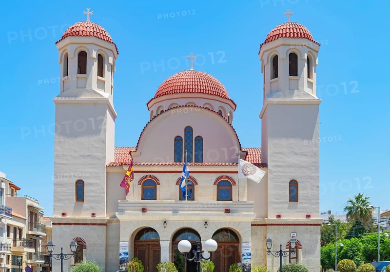 Four Martyrs Church, Rethymno, Crete, Greek Islands, Greece, Europe