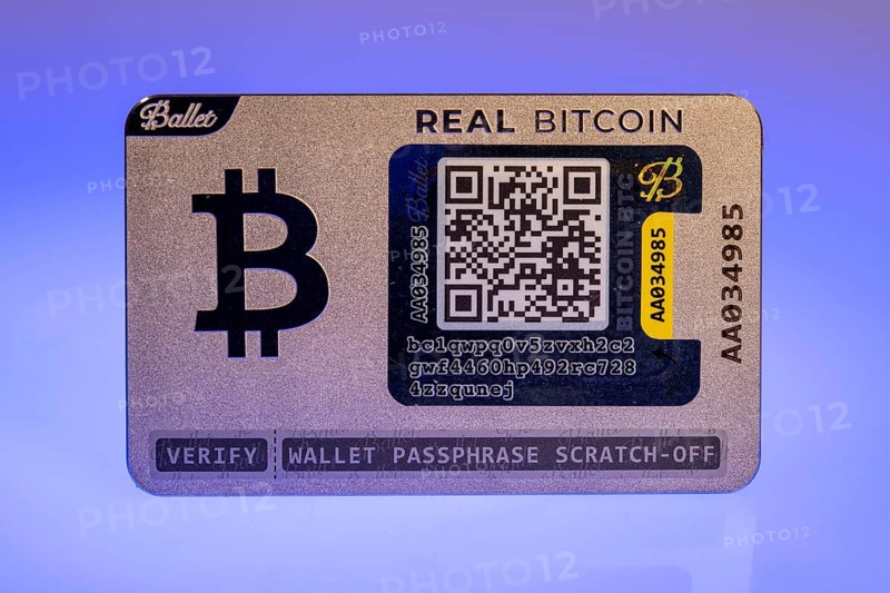 Crypto wallets for cryptocurrencies, hardware wallets, offline and alalogue for secure access to cryptocurrencies, symbol coin, optical placeholder for the digital currency, blockchain, exchange rates