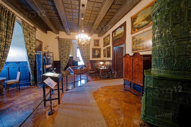 Museum, interior view, Kriebstein Castle, hilltop castle or Spornburg from the late Middle Ages on the Zschopau river, Kriebstein near Waldheim, Saxony, Germany, Europe