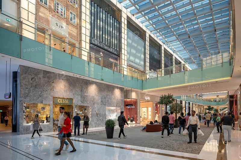 Interior, Dubai Luxury Shopping Mall, Luxury Shopping Centre, Downtown, Dubai, United Arab Emirates, VAR, Asia