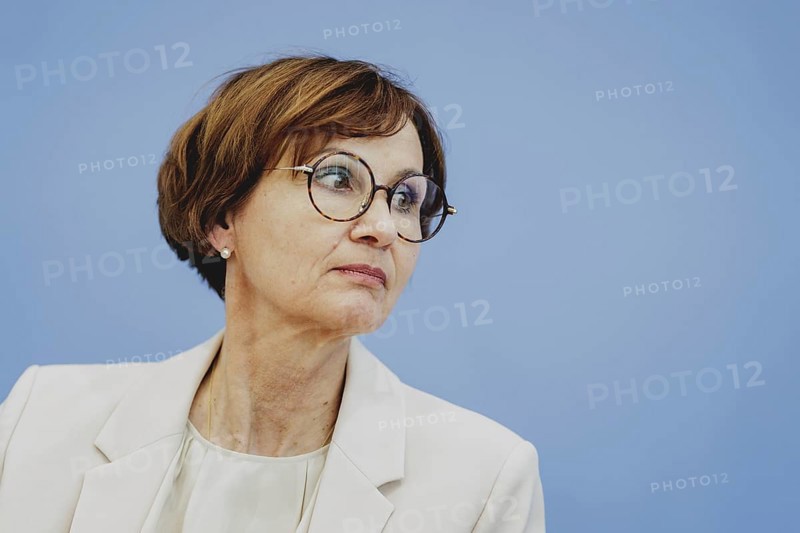 Bettina Stark-Watzinger (FDP), Federal Minister of Education and Research, at a press conference on the publication of the 'Education in Germany 2024' report in Berlin, 17 June 2024