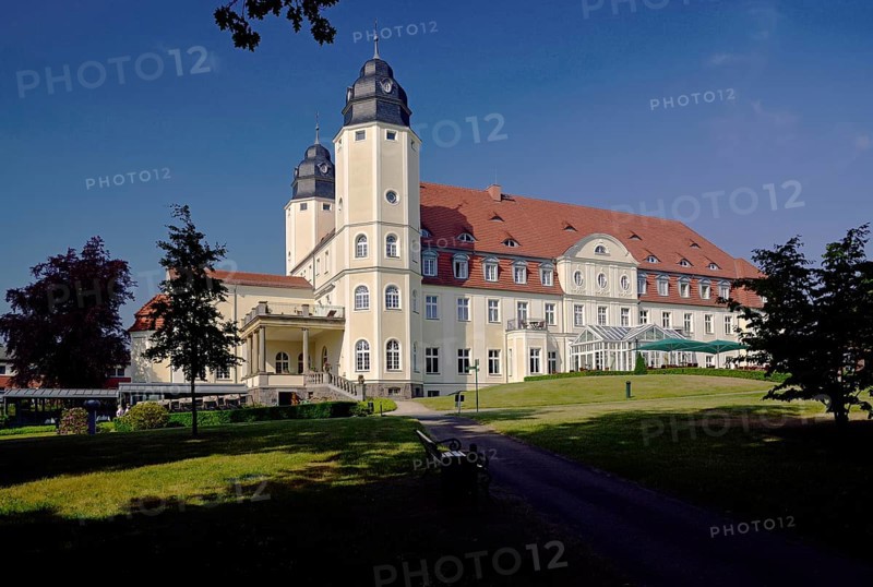 Europe, Germany, Mecklenburg-Western Pomerania, Göhren-Lebbin, Schloss Fleesensee, also Schloss Blücher, Schlosshotel, Göhren-Lebbin, Mecklenburg-Western Pomerania, Germany, Europe