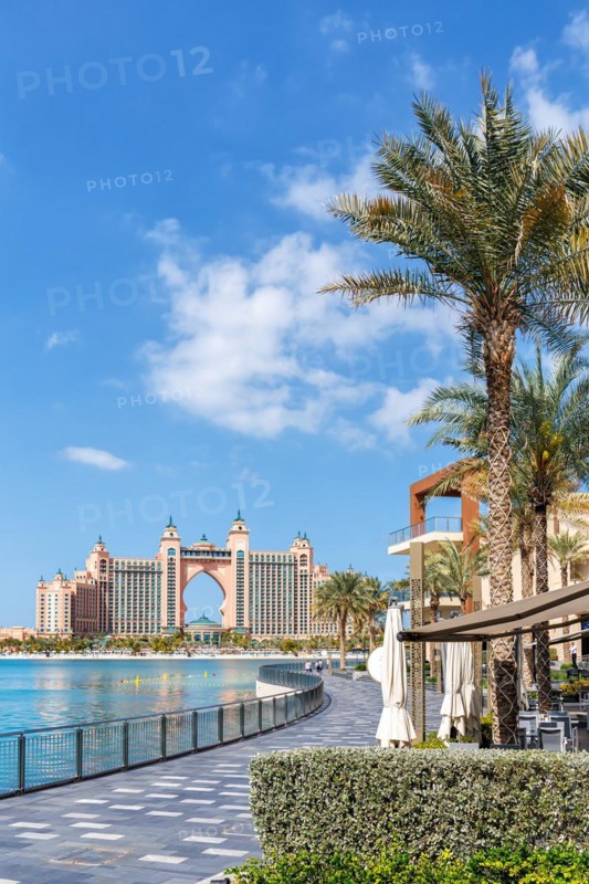 Dubai Atlantis Hotel on The Palm Jumeirah artificial island in Dubai, United Arab Emirates, Asia