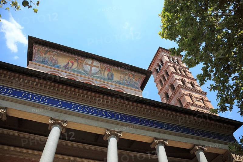 Santa Croce in via Flaminia, Santa Maria Regina degli Apostoli, title church in the Flaminio district, Rome, Italy, Europe