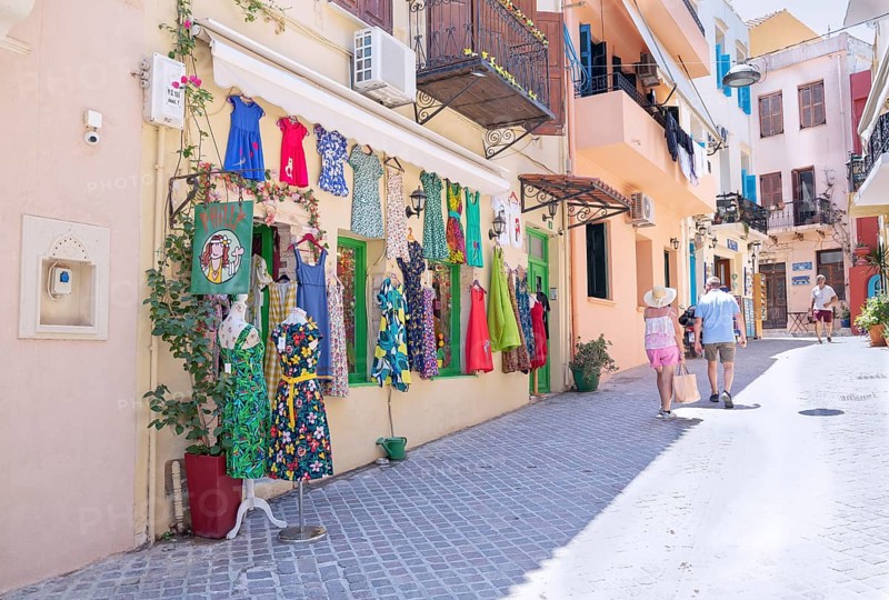 Old town, Chania, Crete, Greek Islands, Greece, Europe