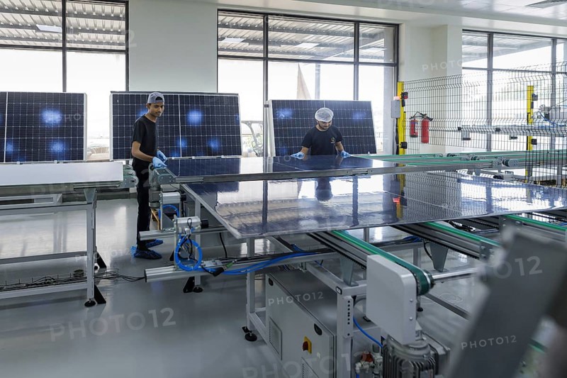 Production of solar systems for research purposes at the Pandit Deendayal Energy University (PDEU) in Gujarat, India, 15/09/2024, Asia