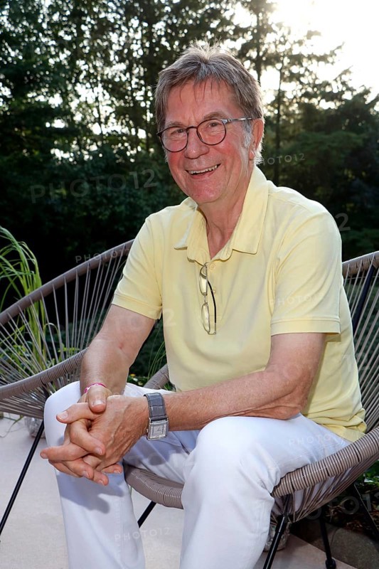 Arno Funke (Dagobert) at the event Landpartie with Julian F.M. Stöckel at the Strandhotel Vier Jahreszeiten in Buckow, Brandenburg, on 23/08/2024