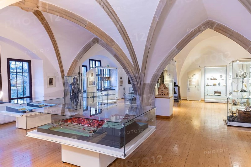 Exhibition on the history of the town, Pirna, Saxony, Germany, Europe