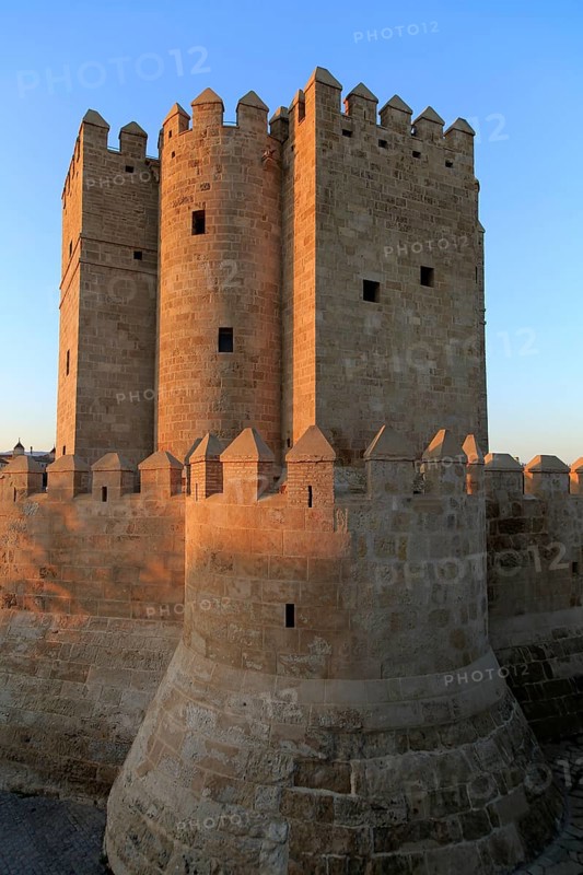 Torre de la Calahorra medieval tower and Roman bridge, Cordoba, Spain, Europe