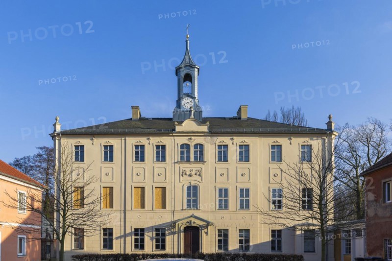 Palace gardens Lauterbach, Lauterbach, Saxony, Germany, Europe