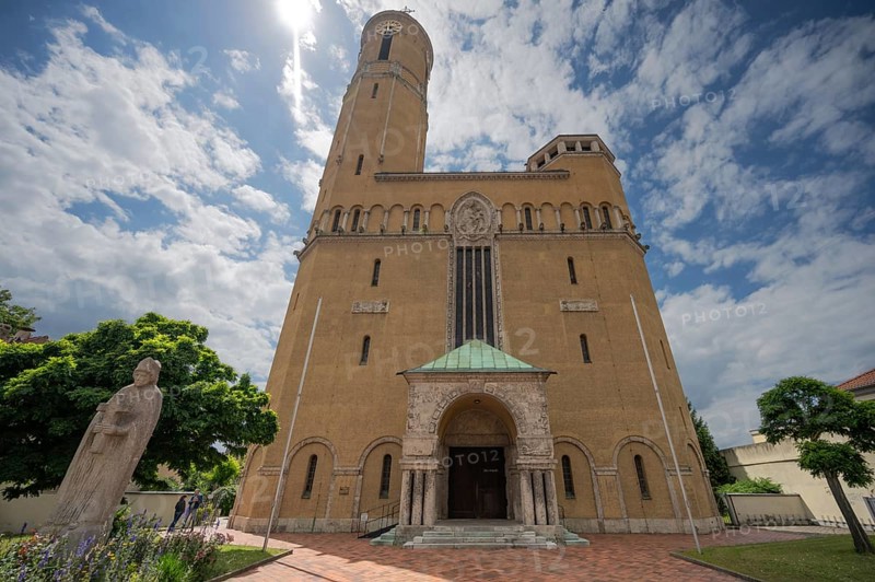 St Otto Church, built from 1912 to 1914, Siechenstraße 61, Bamberg, Upper Franconia, Bavaria, Germany, Europe
