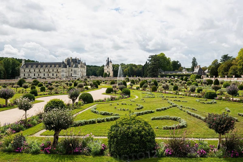 Chenonceau Castle, Château de Chenonceau, Department Indre-et-Loire, Centre-Val de Loire region, France, Europe