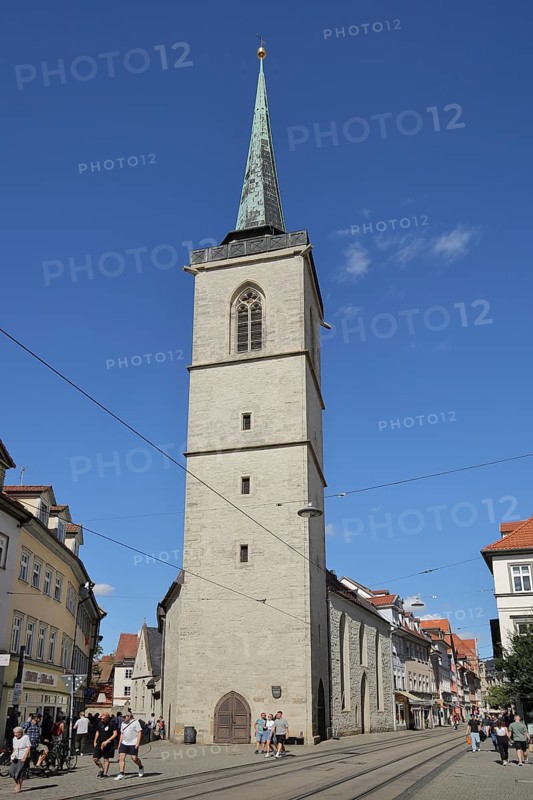 Gothic All Saints' Church, Erfurt, Thuringia, Germany, Europe