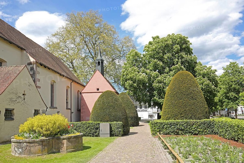 Baroque former Capuchin monastery built in 1630 with Loreto Chapel, monastery complex, Haslach, Kinzigtal, Southern Black Forest, Black Forest, Baden-Württemberg, Germany, Europe