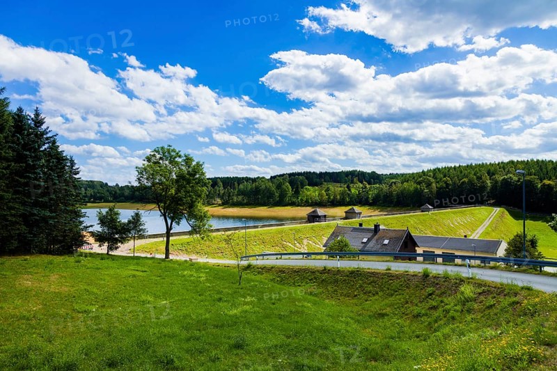 The Dörnthaler Teich (also known as Gläserteich in the 19th century) is a water management facility of the Freiberg district waterworks. It is located south of Dörnthal, a district of the town of Olbernhau in the Erzgebirge district of Saxony, Dörnthaler Teich, Doernthal, Saxony, Germany, Europe