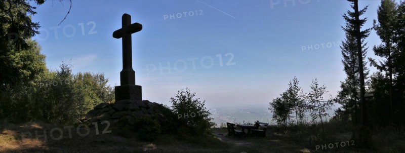 The weather cross above Gleisweiler in the southern wine route