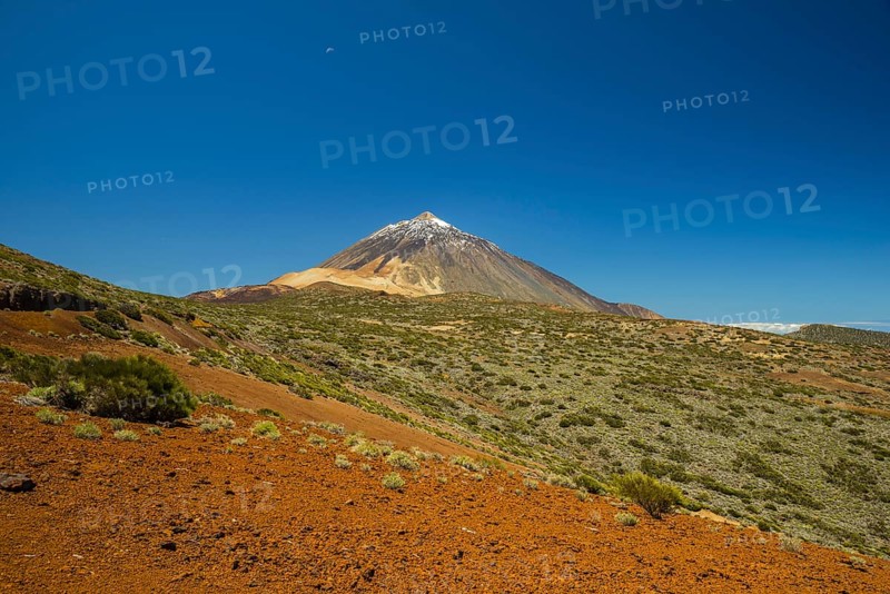 Pico del Teide, 3718m, Parque Nacional de las Canadas del Teide, Teide National Park, UNESCO World Heritage Site, Tenerife, Canary Islands, Spain, Europe