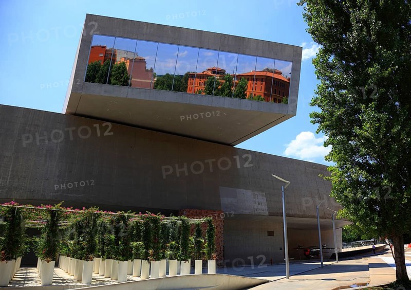 Museo nazionale delle arti del XXI secolo or MAXXI, national museum of 21st-century arts, museum of contemporary art in the Flaminio district of Rome, Italy, architect Zaha Hadid, Europe