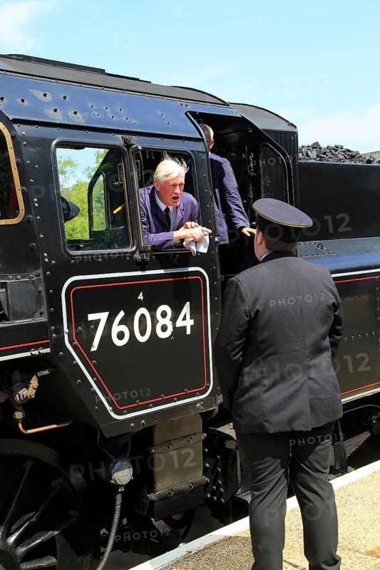 Heritage steam railway, Cromer station, North Norfolk Railway, England, UK, The North Norfolkman