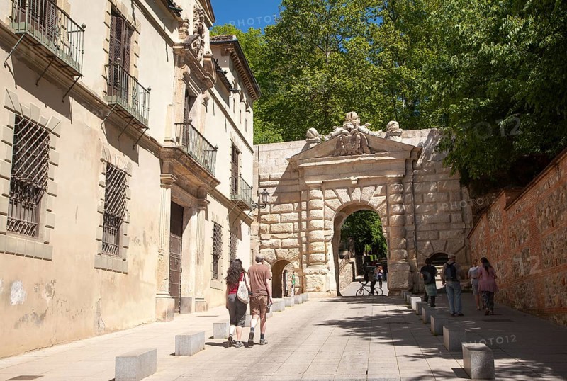 Historic Puerta de los Granadas, Granada, Spain, Europe