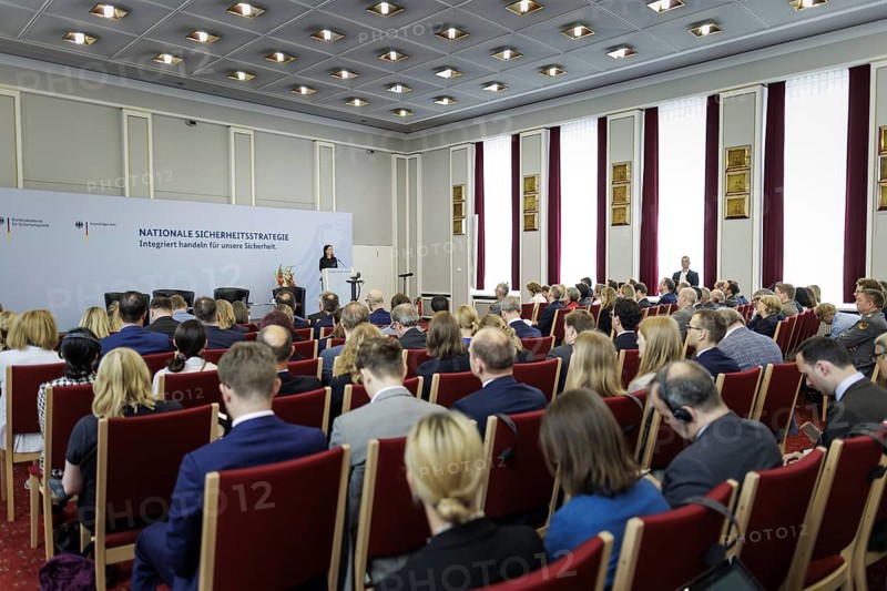 Annalena Bärbock (Alliance 90/The Greens), Federal Foreign Minister, recorded at the event to mark the first anniversary of the National Security Strategy at the Federal Academy for Security Policy in Berlin, 1 July 2024