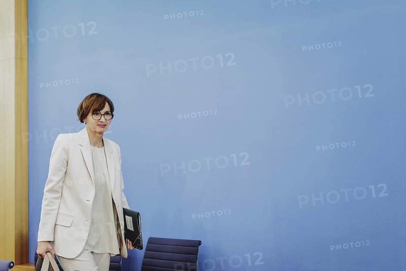 Bettina Stark-Watzinger (FDP), Federal Minister of Education and Research, at a press conference on the publication of the 'Education in Germany 2024' report in Berlin, 17 June 2024