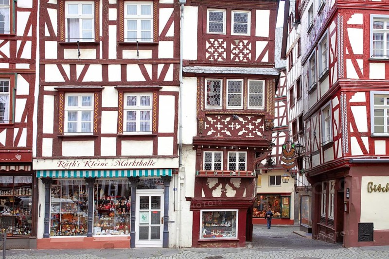 Altstadt von Bernkastel-Kues an der Mosel