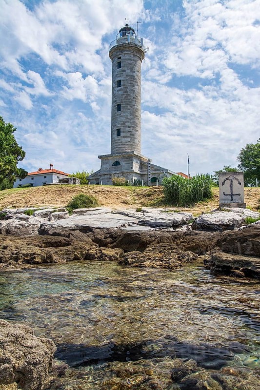 Lighthouse in Savudrija, Istiren, Croatia, Croatia, Europe