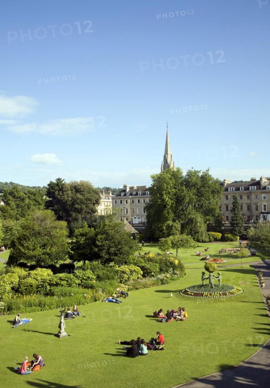 Parade Gardens, Bath, England, United Kingdom, Europe