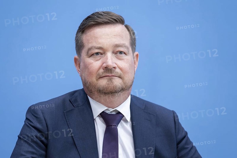 Uli Grötsch, Federal Police Commissioner to the German Bundestag, recorded during the presentation of the Police Commissioner's report at the Federal Press Conference in Berlin, 27 June 2024