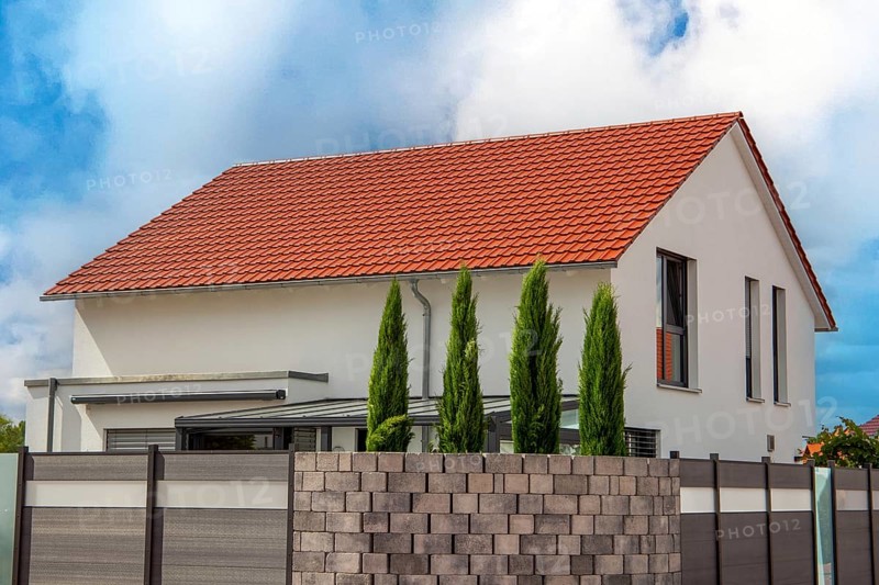 Detached house in a new development area