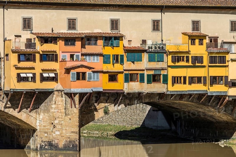Ponte Vecchio, landmark, old town, architecture, tourism, travel, historic bridge over the Arno in Florence, Italy, Europe